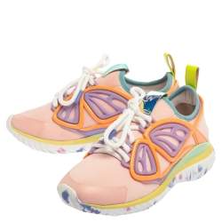 Pre Owned Sophia Webster Multicolor Fabric And Rubber Candyfloss Fly By Sneakers Size 36