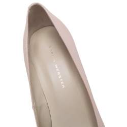 Sophia Webster Pink Leather Bibi Butterfly Pointed Toe Pumps Size 38