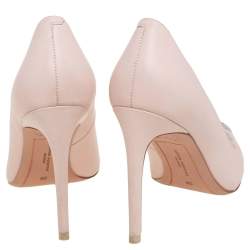 Sophia Webster Pink Leather Bibi Butterfly Pointed Toe Pumps Size 38