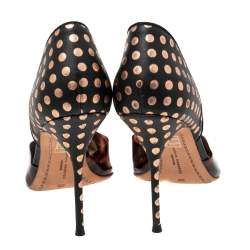 Pre Owned Sophia Webster Multicolor Printed PVC and Leather Jessica D'Orsay Pumps Size 38