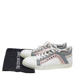 Sophia Webster Multicolor Leather Low Top Riko Sneakers Size 39