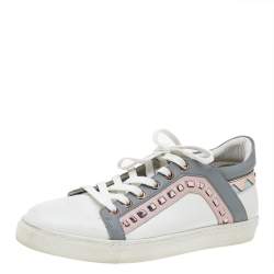 Sophia Webster Multicolor Leather Low Top Riko Sneakers Size 39