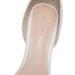 Pre Owned Sophia Webster White Leather Ankle Straps Sandals Size 42