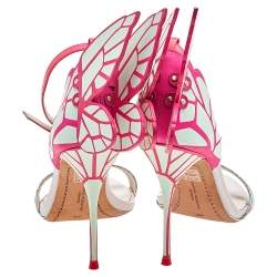 Pre Owned Sophia Webster Multicolor Leather Chiara Ankle Strap Sandals Size 40
