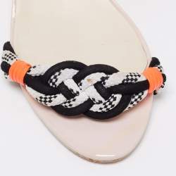 Sophia Webster Multicolor Leather And Patent Ankle Strap Sandals Size 39
