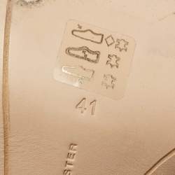 Pre Owned Sophia Webster Black PVC And Leather Rosalind Gem Mule Sandals Size 41