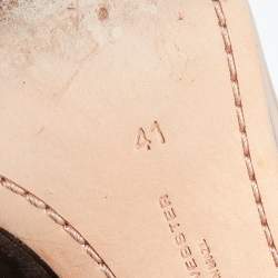 Sophia Webster Metallic Rose Gold Leather Coco Flamingo Pointed Toe Pumps Size 41