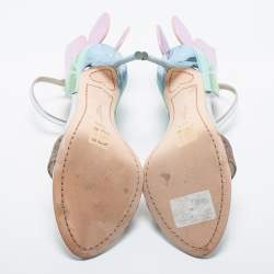Sophia Webster Multicolor Leather and Glitter Chiara Sandals Size 39.5