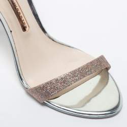 Sophia Webster Multicolor Leather and Glitter Chiara Sandals Size 39.5