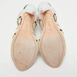 Sophia Webster Multicolor Leather Riko Pastel Mules Size 42