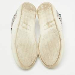 Pre Owned Sophia Webster White Leather Riko Sneakers Size 39