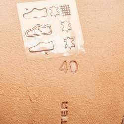 Pre Owned Sophia Webster Pink Leather and Glitter Evangeline Ankle Strap Sandals Size 40