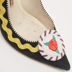 Sophia Webster Black Suede Pumps Size 39.5