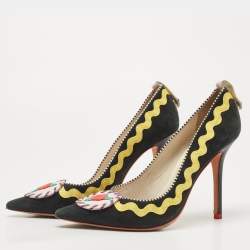Sophia Webster Black Suede Pumps Size 39.5