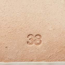 Pre Owned Sophia Webster Silver/Grey Leather and Satin Chiara Sandals Size 38