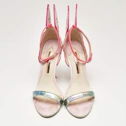 Sophia Webster Multicolor Leather Chiara Ankle Strap Sandals Size 39.5