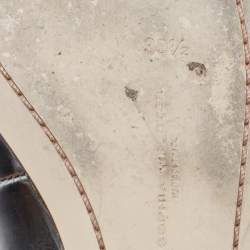 Sophia Webster Silver Leather Bibi Butterfly Ballet Flats Size 39.5