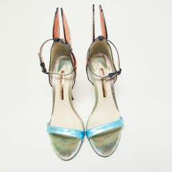 Sophia Webster Multicolor Leather Chiara Ankle Strap Sandals Size 37