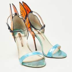 Sophia Webster Multicolor Leather Chiara Ankle Strap Sandals Size 37