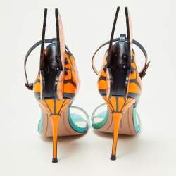 Sophia Webster Multicolor Leather Chiara Ankle Strap Sandals Size 37