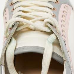 Sophia Webster White Leather Riko Sneakers Size 38