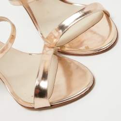Sophia Webster Rose Gold Leather Rosalind Sandals Size 37.5