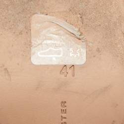 Pre Owned Sophia Webster Black Suede Rosalind Crystal Heel Ankle Strap Sandals Size 41