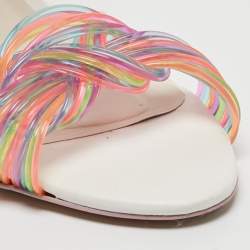 Sophia Webster Multicolor PVC And Jelly Coralie Ankle Strap Sandals Size 36.5