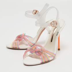 Sophia Webster Multicolor PVC And Jelly Coralie Ankle Strap Sandals Size 36.5