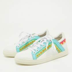 Sophia Webster Multicolor Leather Riko Sneakers Size 38.5