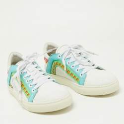 Sophia Webster Multicolor Leather Riko Sneakers Size 38.5