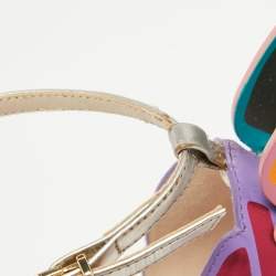 Sophia Webster Multicolor Leather Chiara Butterfly Sandals Size 37