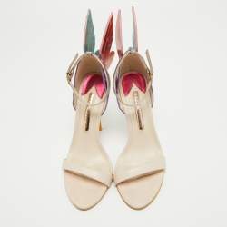 Sophia Webster Multicolor Leather Chiara Butterfly Sandals Size 37