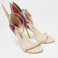 Sophia Webster Multicolor Leather Chiara Butterfly Sandals Size 37