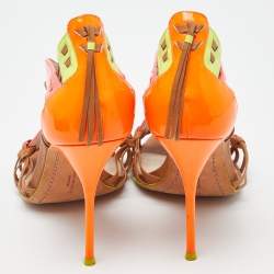 Sophia Webster Multicolor Patent Leather Sandals Size 39