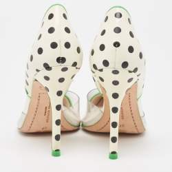 Sophia Webster Multicolor PVC and Patent Leather Jessica Watermelon Pumps Size 37
