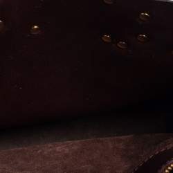 Sophie Hulme Burgundy Leather Albion Square Tote