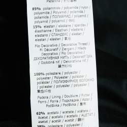 Pre Owned Sportmax Silver Sequin Crepe Open Front  Jacket L