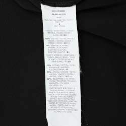 Pre Owned Sportmax Black Crepe Sleeveless Dress L