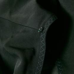 Pre Owned Sportmax Black Crepe Sleeveless Mini Dress XS