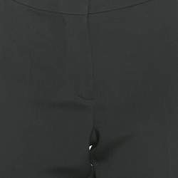 Pre Owned Sportmax Black Crepe Trousers M