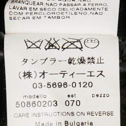 Pre Owned Sportmax Black Faux Fur Reversible Hooded Jacket M