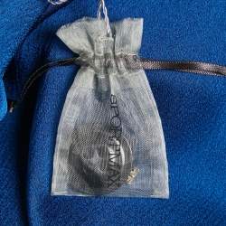 Pre Owned Sportmax Blue Crepe Shoulder Strap Jumpsuit XS