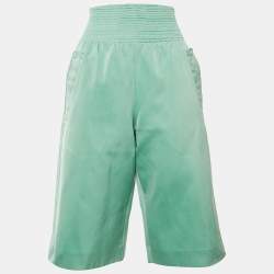 Pre Owned شورت سبورتماكس أخضر نعناعي ساتان مقاس صغير (سمول)