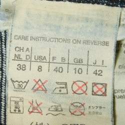 مملوكة مسبقًا بنطلون جينز كود دينم سبورتمكس ميد رايز كابري مقاس خصر ٣٢ بوصة