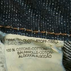 مملوكة مسبقًا بنطلون جينز كود دينم سبورتمكس ميد رايز كابري مقاس خصر ٣٢ بوصة