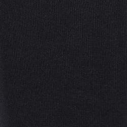 Pre Owned Sportmax Black Cotton Blend Knit Midi Skirt M