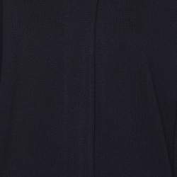 Pre Owned سويتر سانت جون تريكو مضلع صوف كريمي أزرق بحري كبير جداً