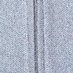 St. John Couture Grey Knit Embellished Boucle Trim Tailored Jacket XL