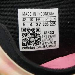 Pre Owned Stella McCartney Adidas Hike Size 37 Multicolor Fabric and Faux Leather Sandals